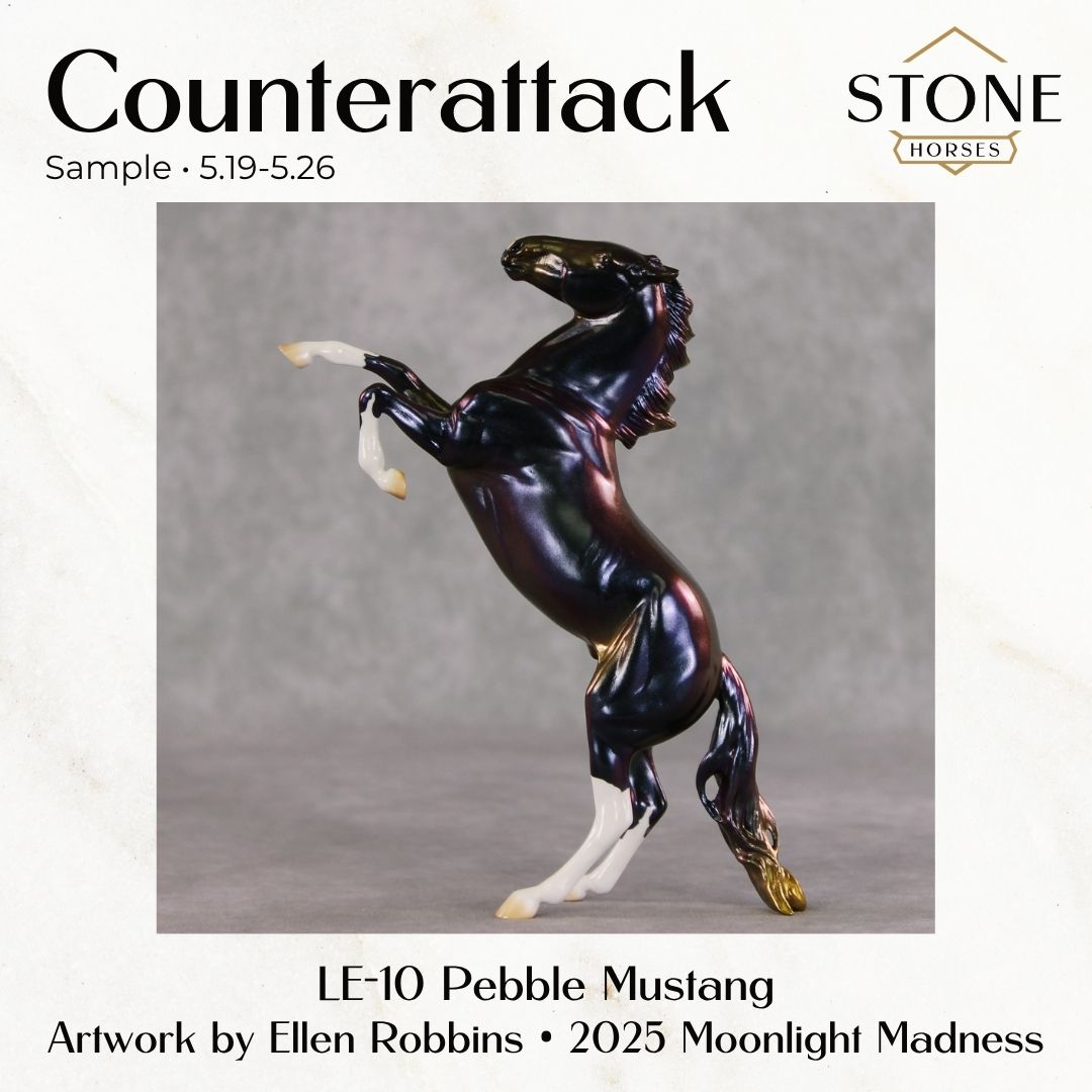 SAMPLE Counterattack LE-10 Pebble Mustang by Ellen Robbins SHCF26