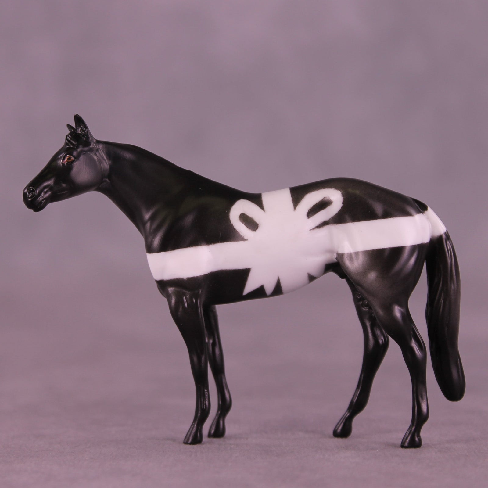 Cowboy Christmas Gift OOAK Chip Stock Horse by Anna Rieck HS25