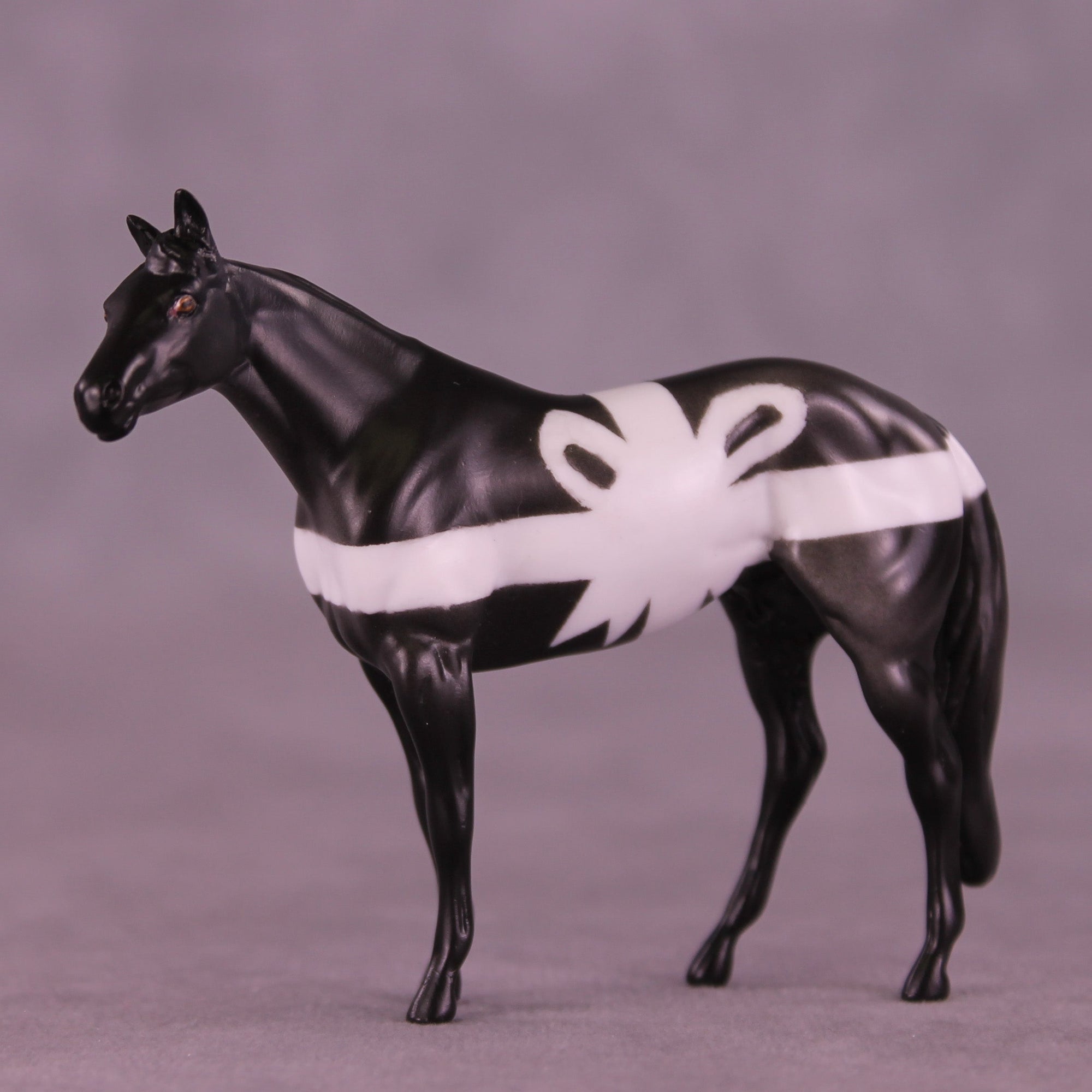 Cowboy Christmas Gift OOAK Chip Stock Horse by Anna Rieck HS25