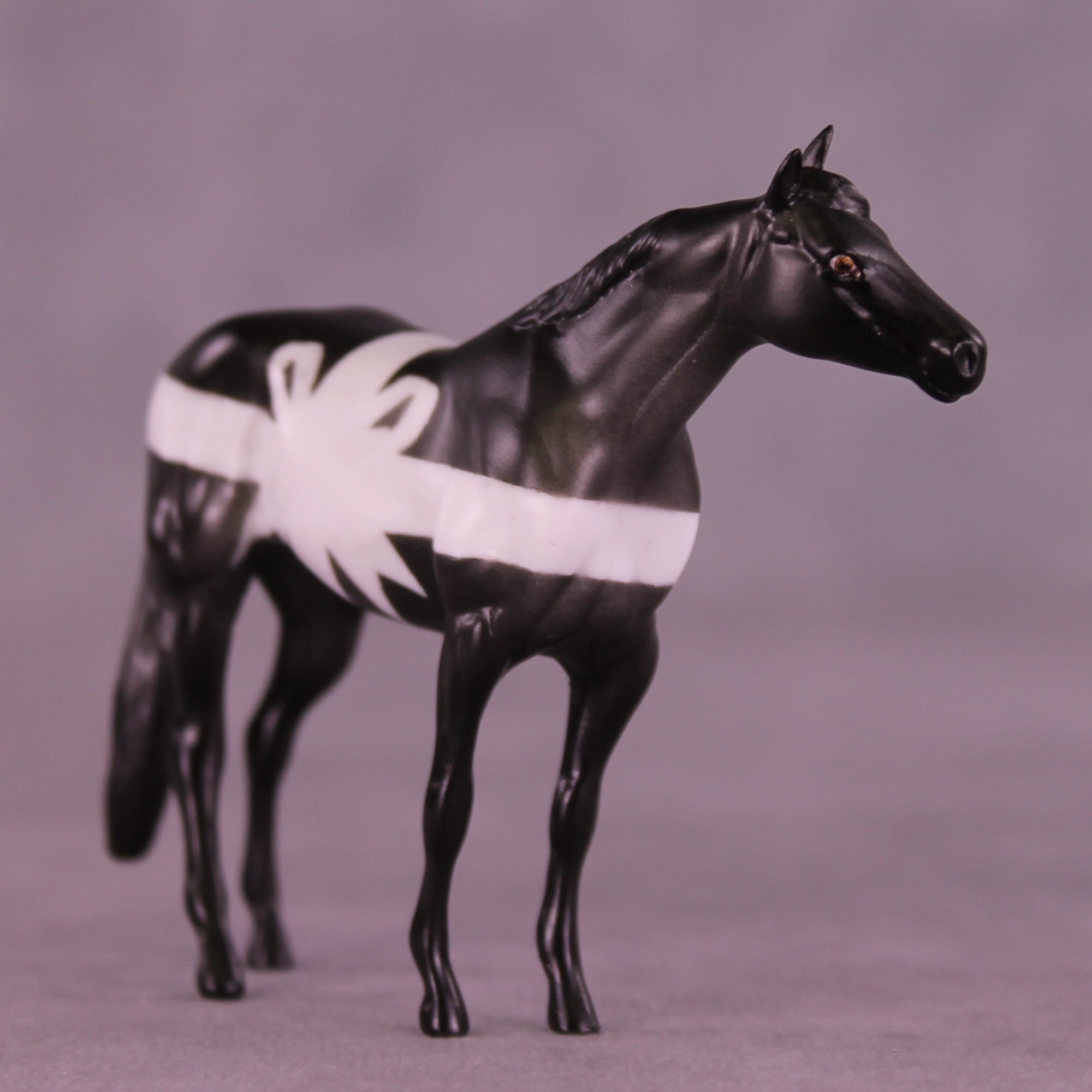 Cowboy Christmas Gift OOAK Chip Stock Horse by Anna Rieck HS25