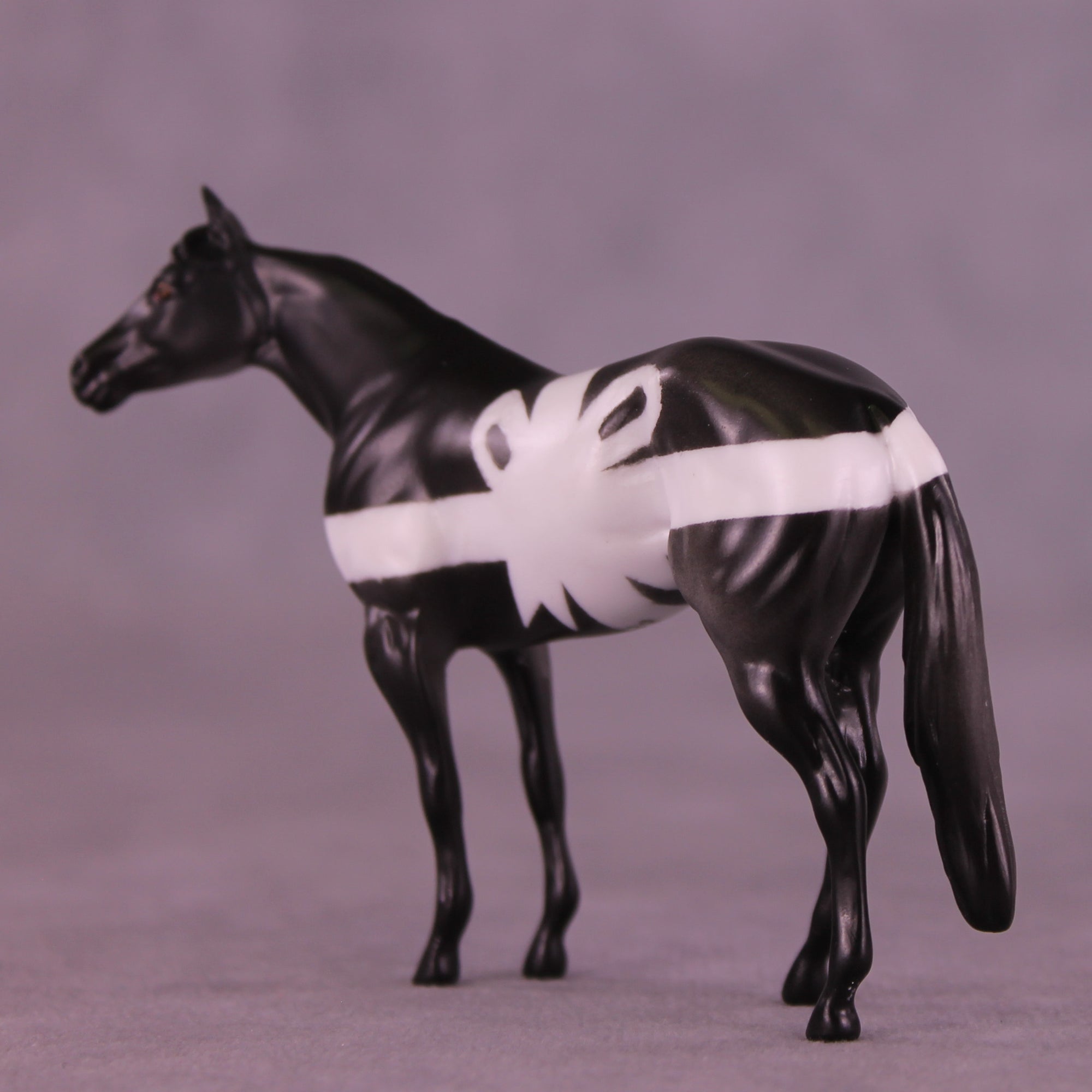 Cowboy Christmas Gift OOAK Chip Stock Horse by Anna Rieck HS25