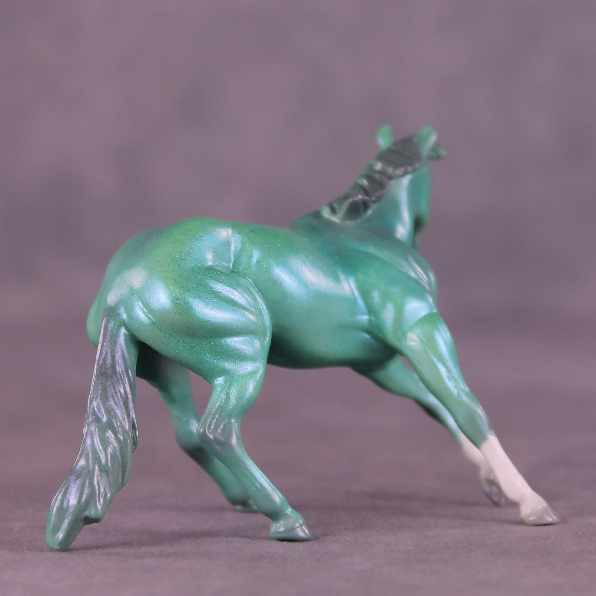 Crest OOAK Chip Cutting Horse by Erin Corbett MM25 Group C