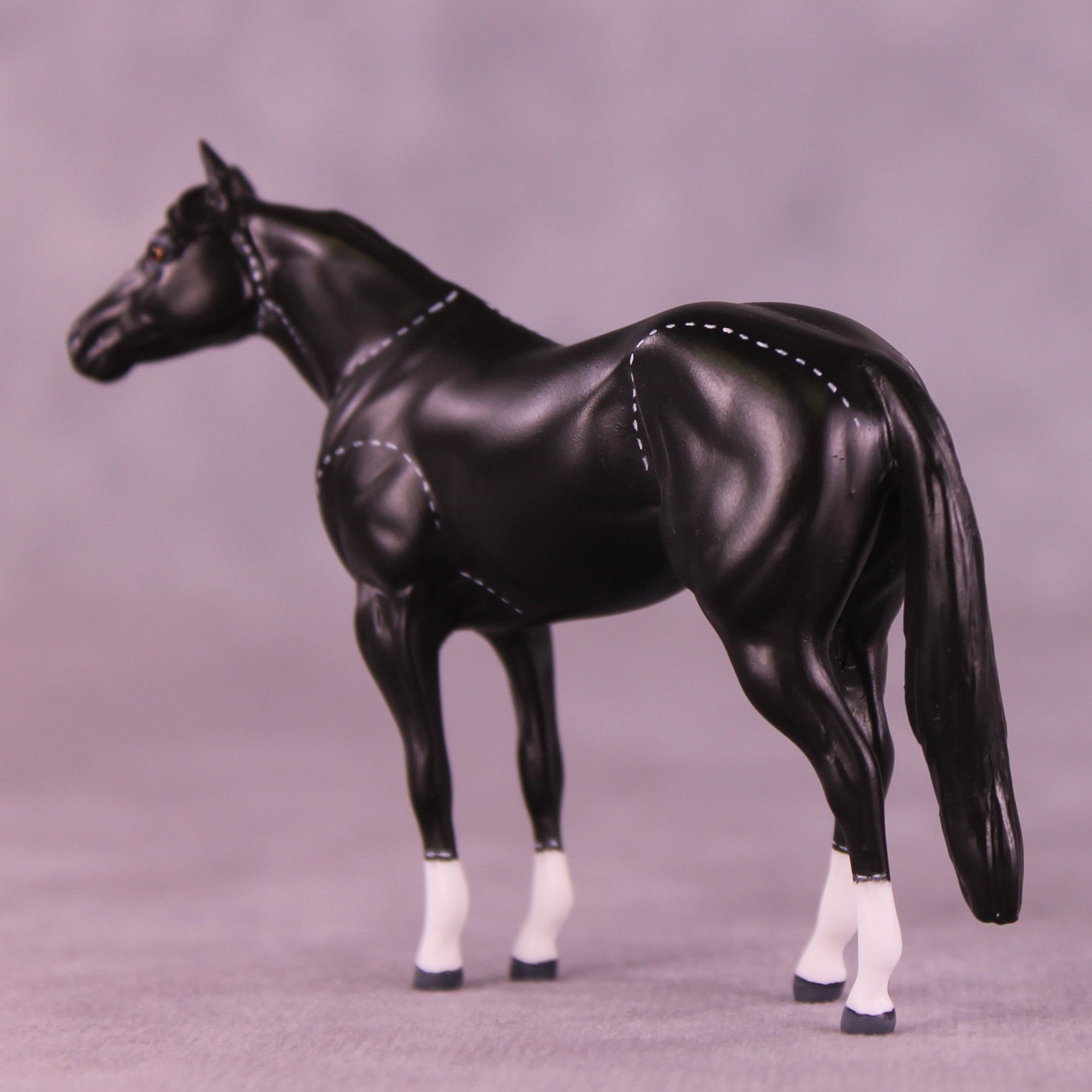 Cuddles OOAK Chip Stock Horse by Jess Hamill MS25