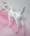 CUTSEY PIE-OOAK VALENTINE DECORATOR UNICORN FOAL MODEL HORSE 2/5
