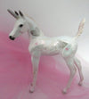 CUTSEY PIE-OOAK VALENTINE DECORATOR UNICORN FOAL MODEL HORSE 2/5