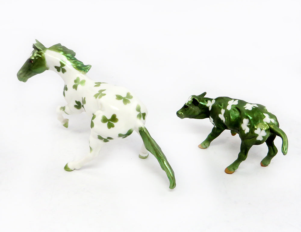 TWITTER &amp; PATTER~OOAK ST. PATRICK&#39;S DAY CUTTER AND CALF CHIPS 3/10