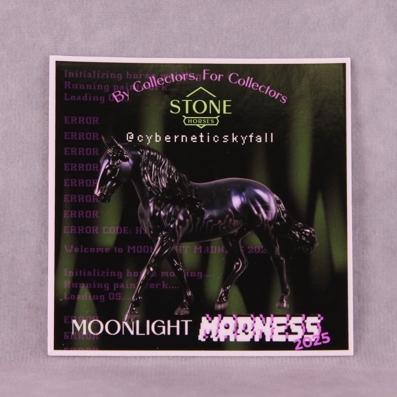 Moonlight Madness @cyberneticskyfall Sticker 2025 Limited Edition