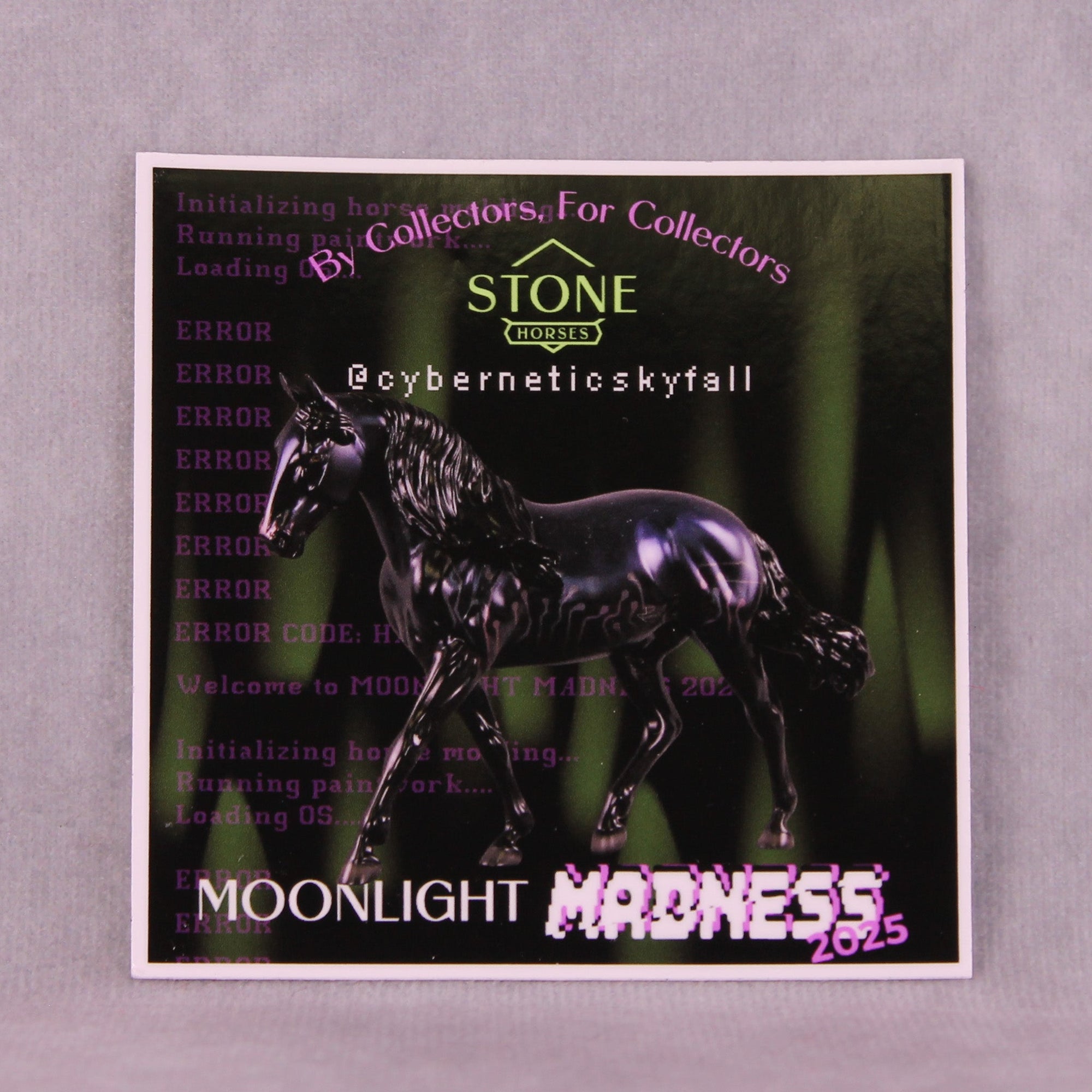 Moonlight Madness @cyberneticskyfall Sticker 2025 Limited Edition