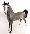 CYRUS-OOAK ROSE GREY ARABIAN MODEL HORSE 2/7