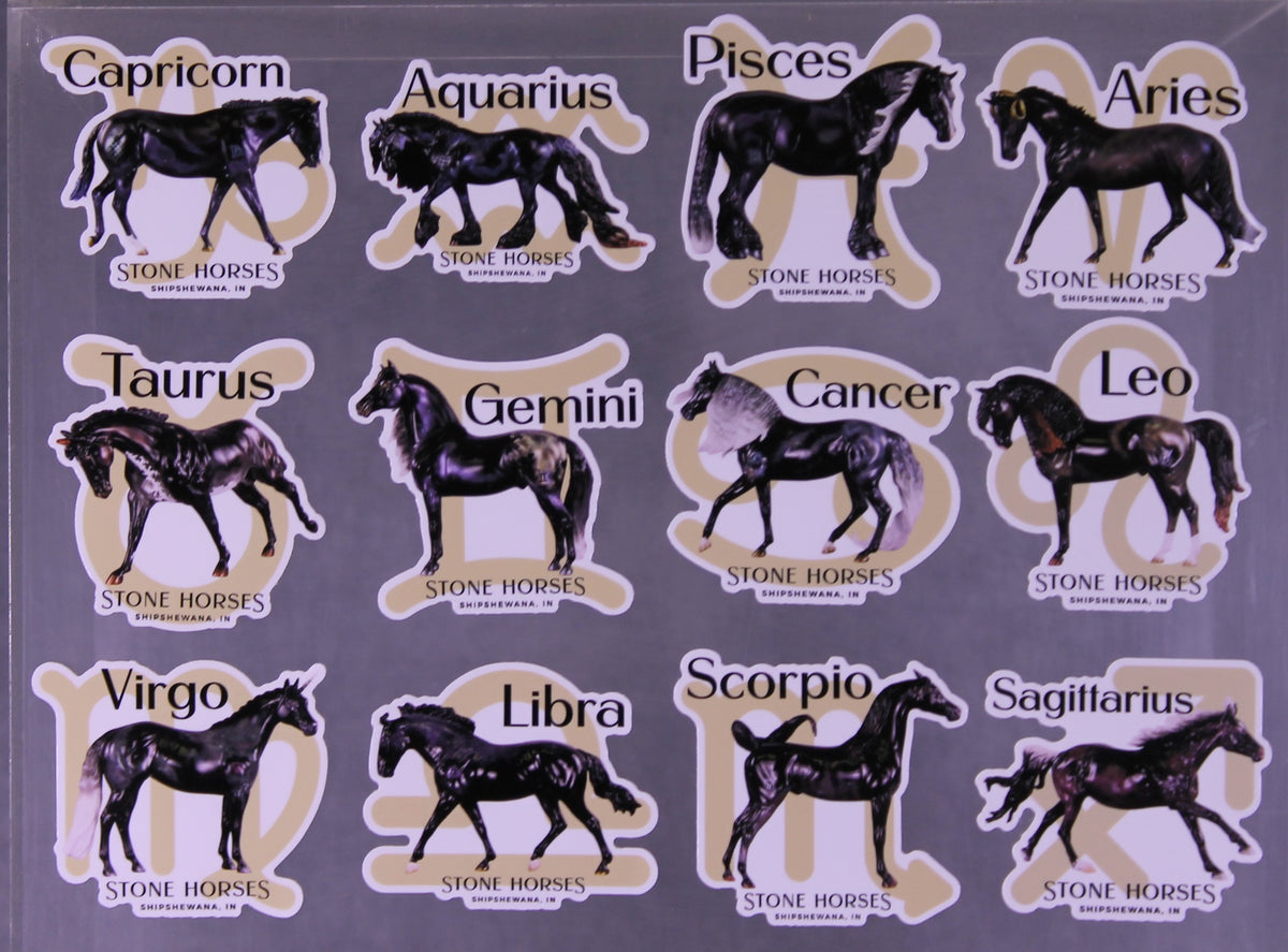 Zodiac Decorator Stickers - Limited Edition