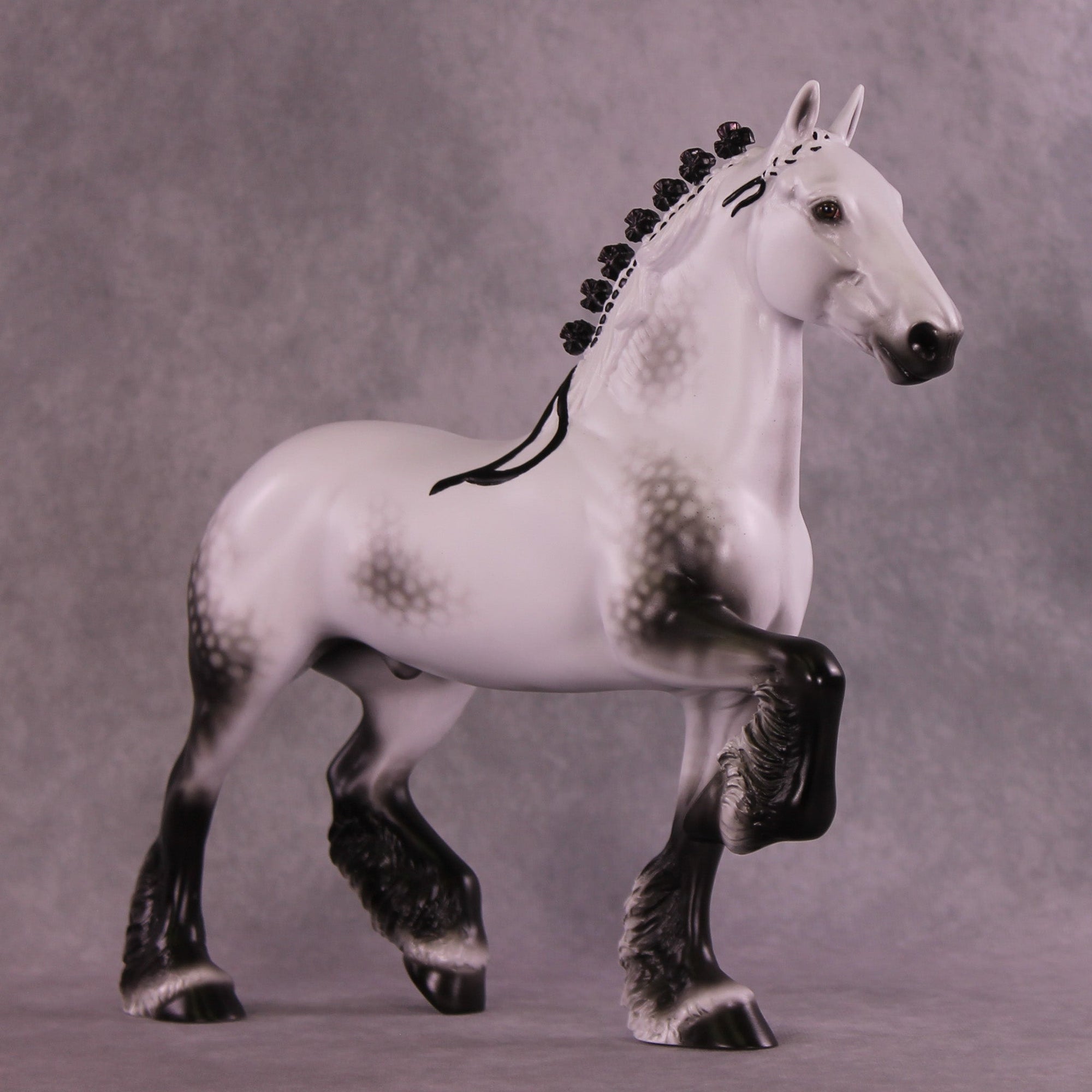 DeProfundis OOAK Trotting Drafter by Ellen Robbins MM25 Group C