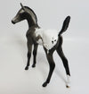 DIEGO-LE-6 GRULLA APPALOOSA FOAL MODEL HORSE 7/17