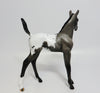 DIEGO-LE-6 GRULLA APPALOOSA FOAL MODEL HORSE 7/17