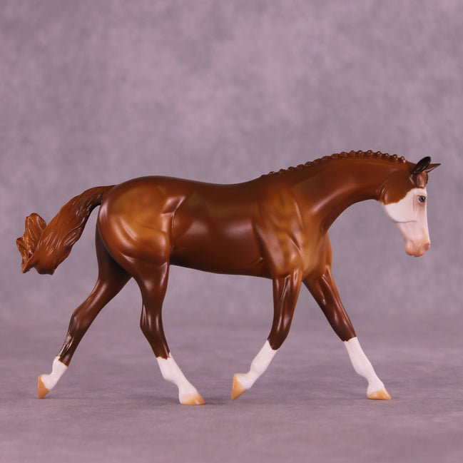 Different Frequencies OOAK FCM Pebble Warmblood by Anna Rieck HS25
