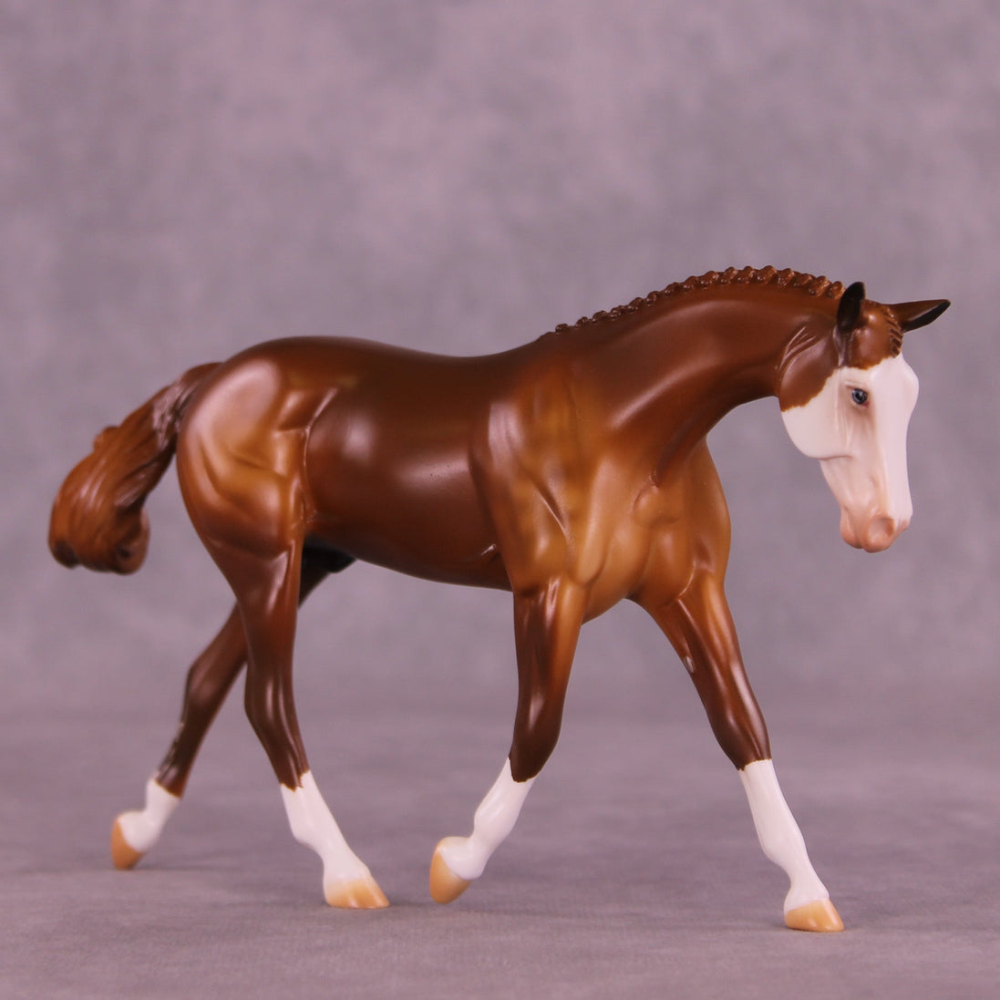 Different Frequencies OOAK FCM Pebble Warmblood by Anna Rieck HS25