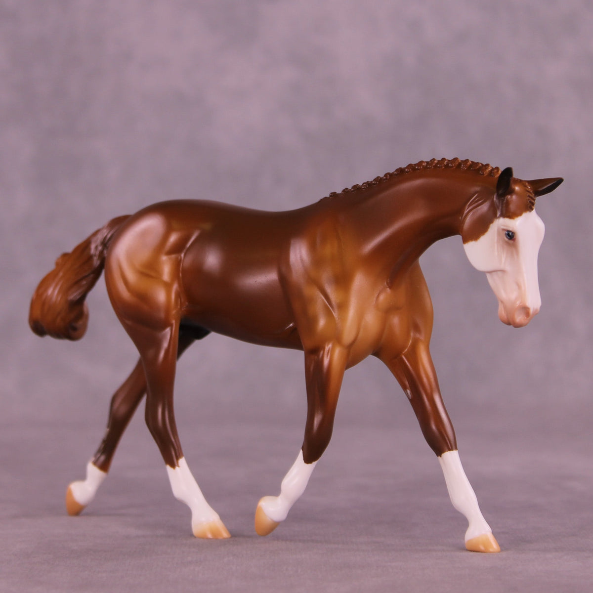 Different Frequencies OOAK FCM Pebble Warmblood by Anna Rieck HS25