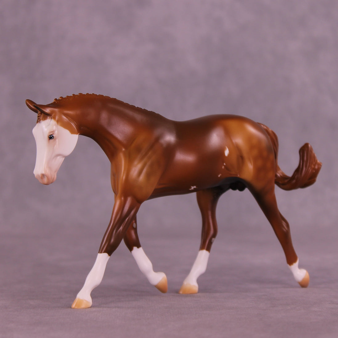 Different Frequencies OOAK FCM Pebble Warmblood by Anna Rieck HS25