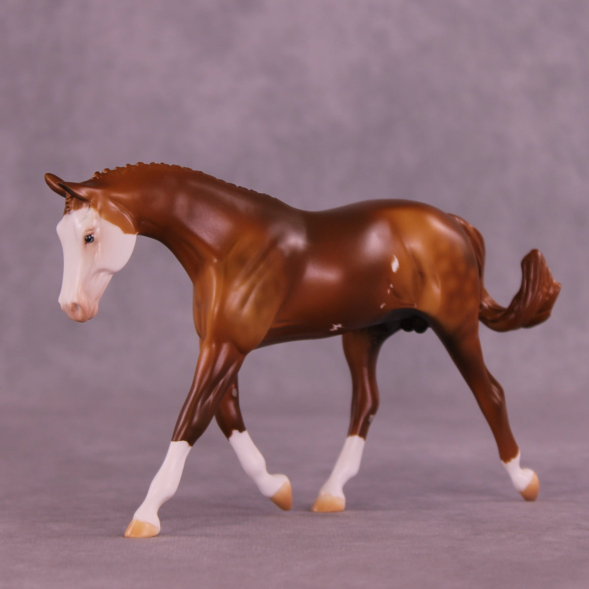 Different Frequencies OOAK FCM Pebble Warmblood by Anna Rieck HS25