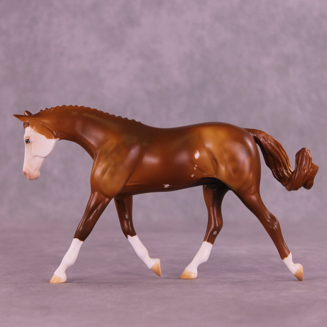 Different Frequencies OOAK FCM Pebble Warmblood by Anna Rieck HS25