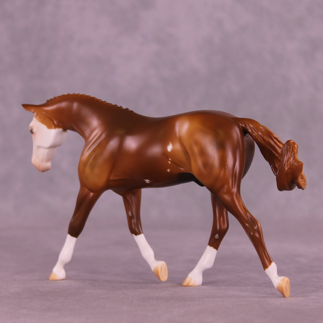Different Frequencies OOAK FCM Pebble Warmblood by Anna Rieck HS25