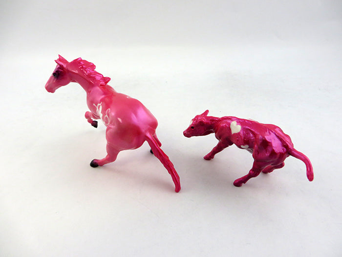 DINA-OOAK VALENTINE DECORATOR CUTTER AND CALF 2/6