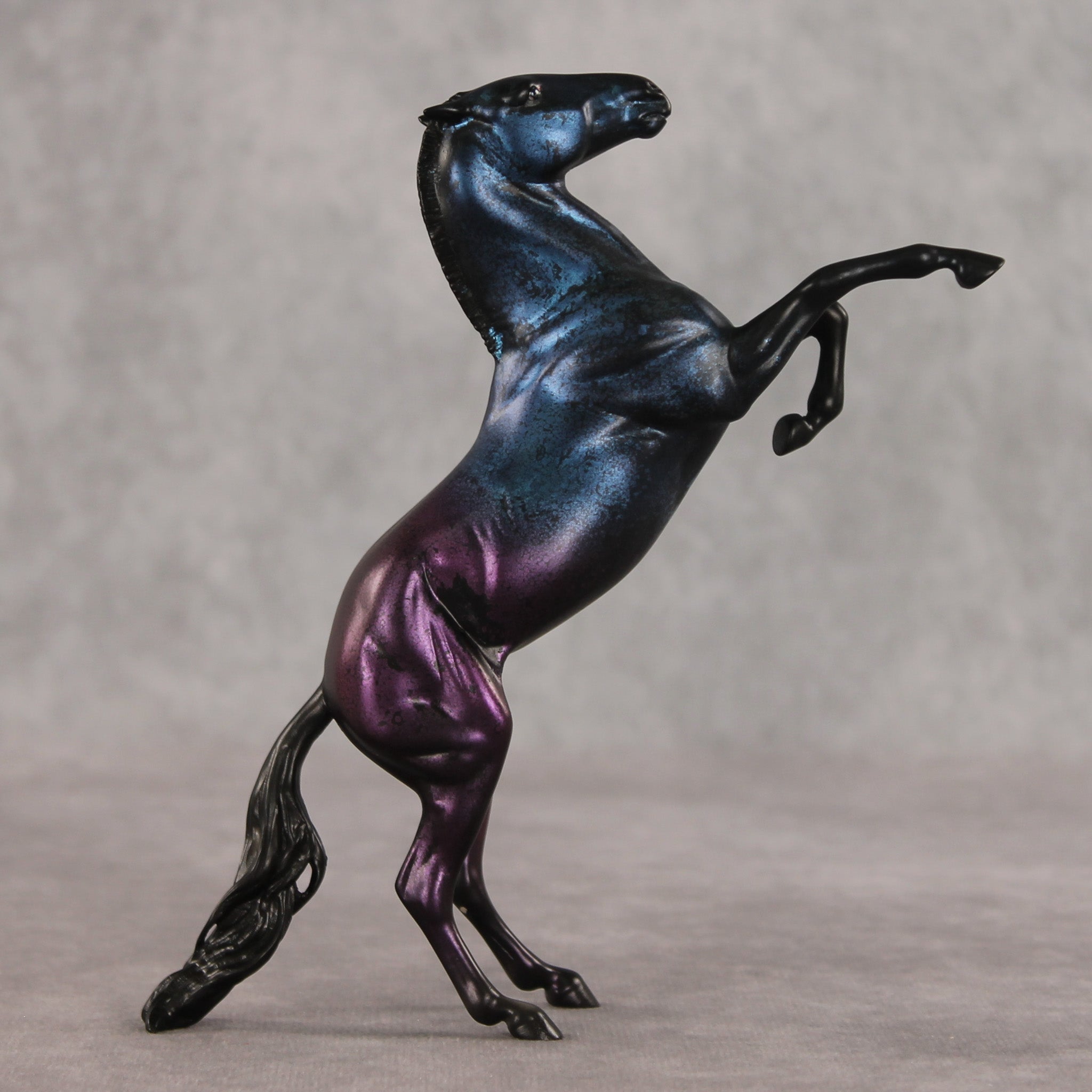Disco Dancer OOAK Pebble Rearing Mustang by Anna Rieck VV26