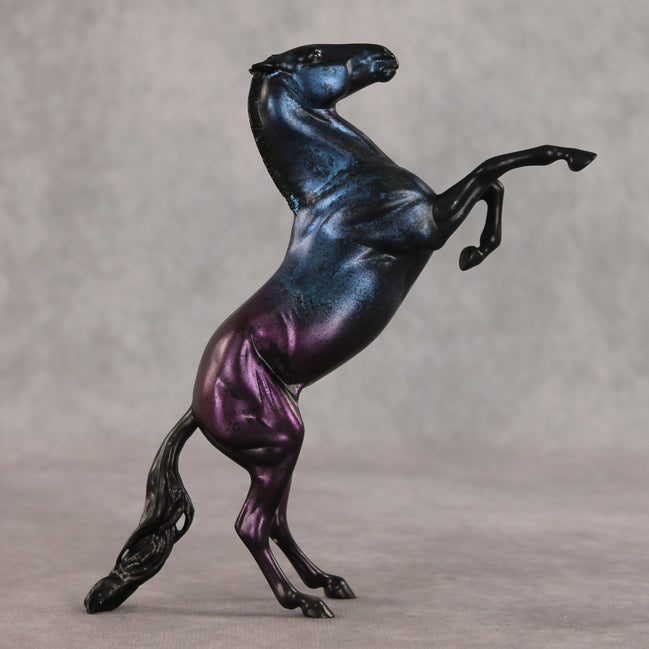 Disco Dancer OOAK Pebble Rearing Mustang by Anna Rieck VV26