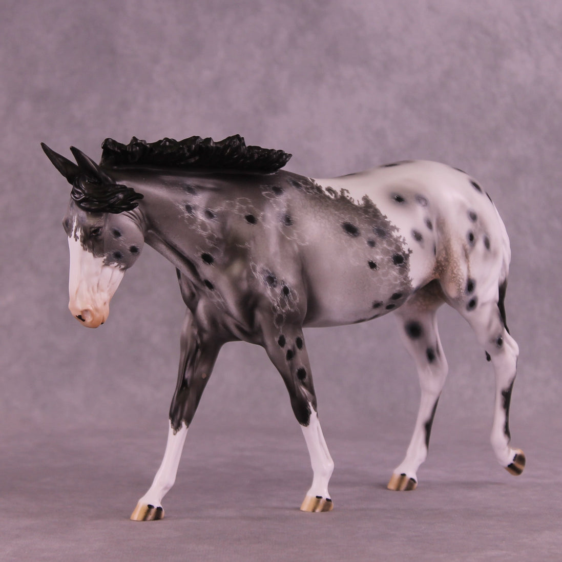 Distant Memory OOAK FCM Large Mule by Dawn Quick HS25