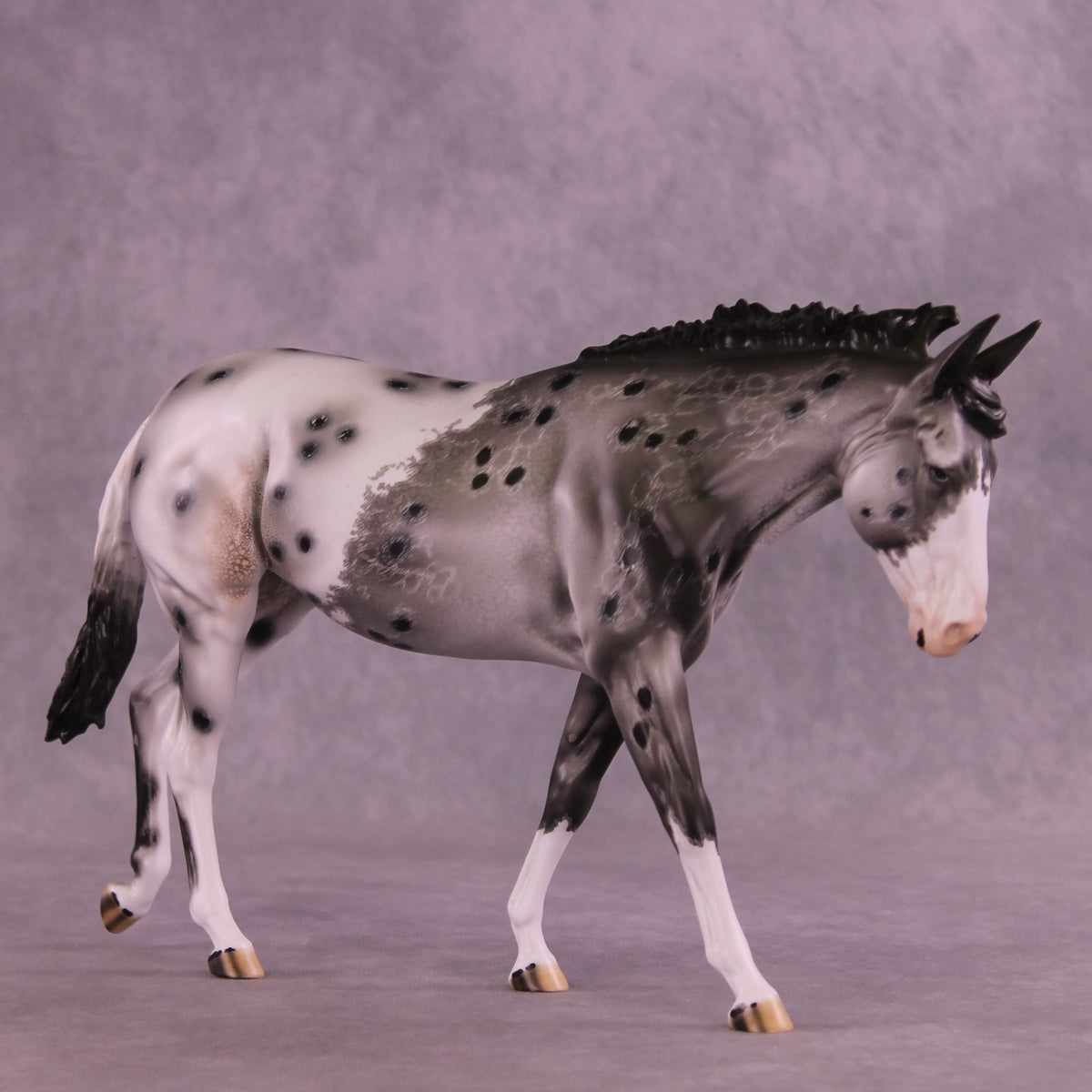 Distant Memory OOAK FCM Large Mule by Dawn Quick HS25