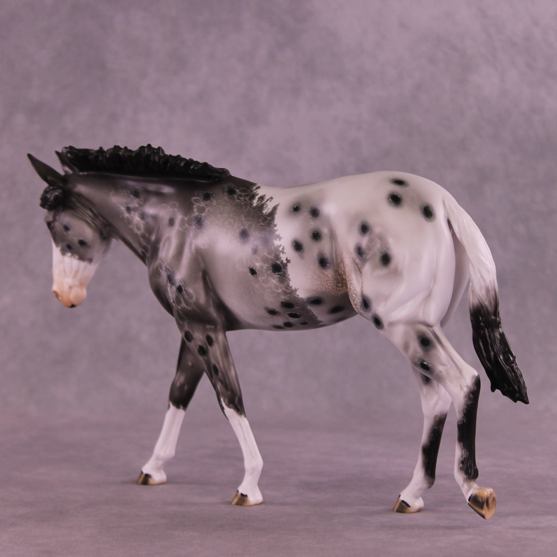Distant Memory OOAK FCM Large Mule by Dawn Quick HS25