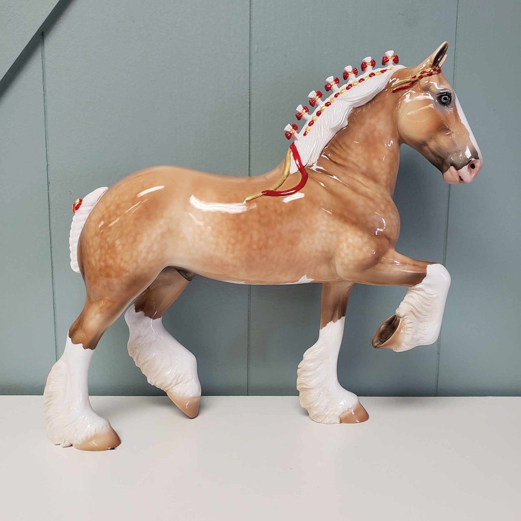 Glimmer and Guy from Chiefs Set- Arabian Mare and Trotting Draft