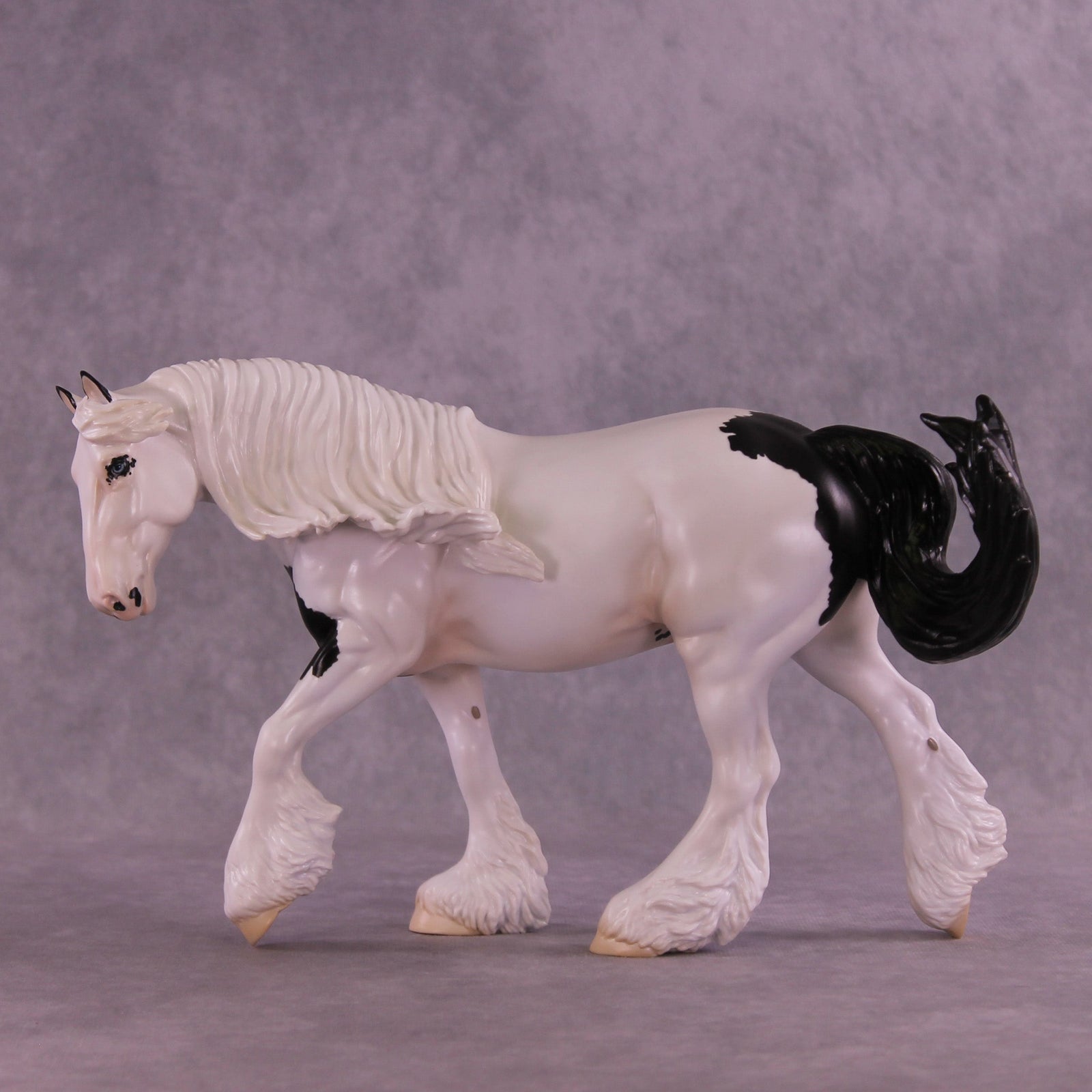 Domino OOAK FCM Irish Cob by Jess Hamill HS25