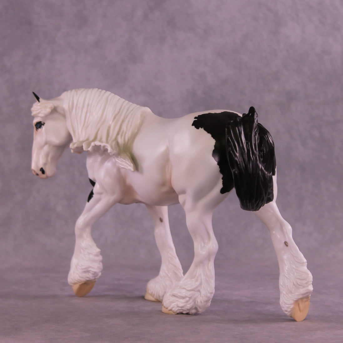 Domino OOAK FCM Irish Cob by Jess Hamill HS25
