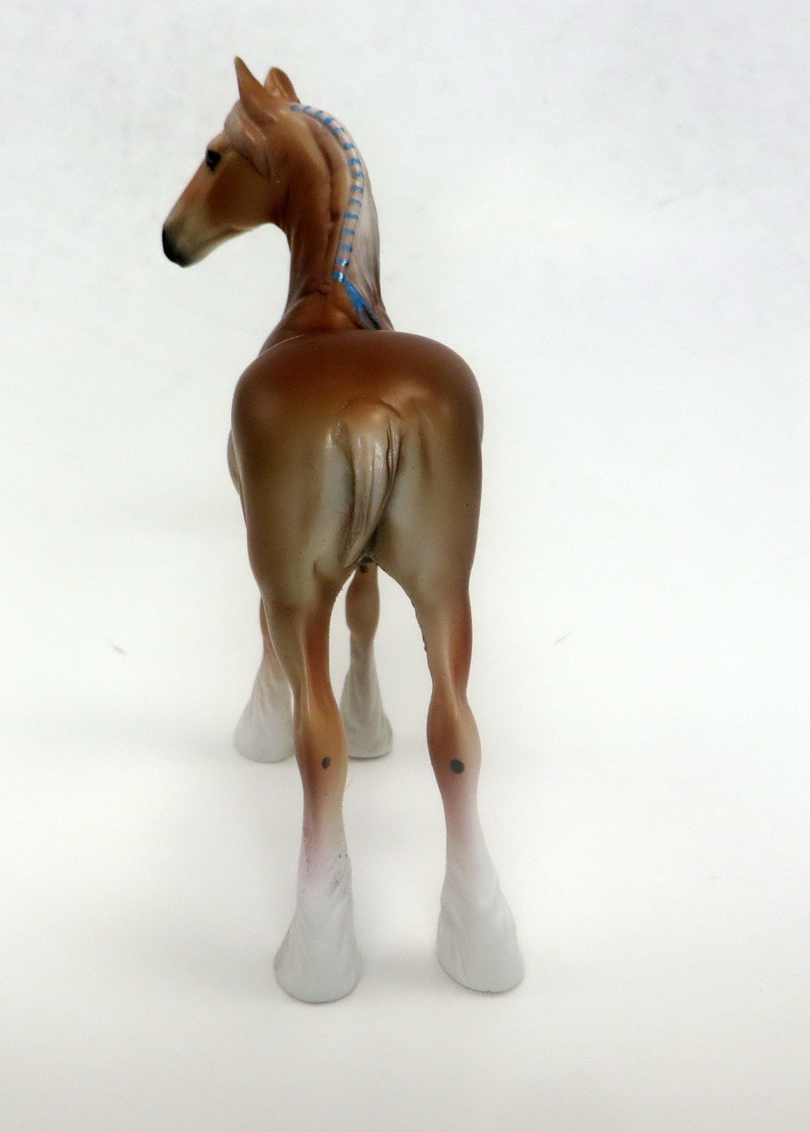 OVERDRAFT - OOAK BLONDE DRAFTER CHIPS MODEL HORSE - 9/23