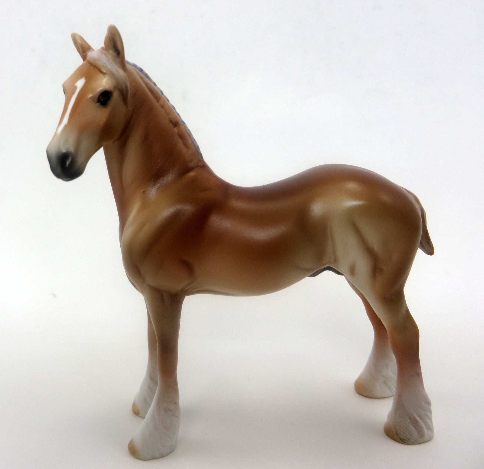 OVERDRAFT - OOAK BLONDE DRAFTER CHIPS MODEL HORSE - 9/23