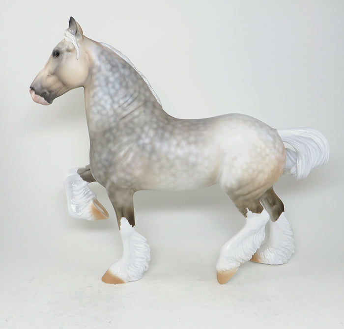 dapple grey trotting drafter 