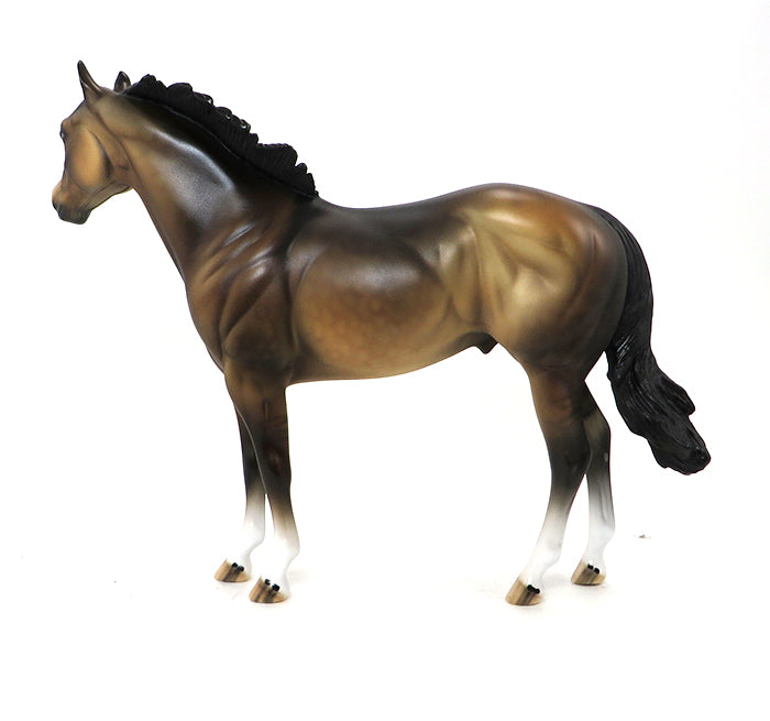 WHIZKEY N DIAMONDS - OOAK SOOTY BUCKSKIN DUN - 10/23