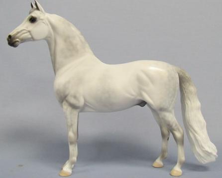 EARL GRAY - Dapple Gray Morgan Model Horse