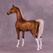 Eggnog Eddie OOAK Arabian Stallion by Julie Keim HS25