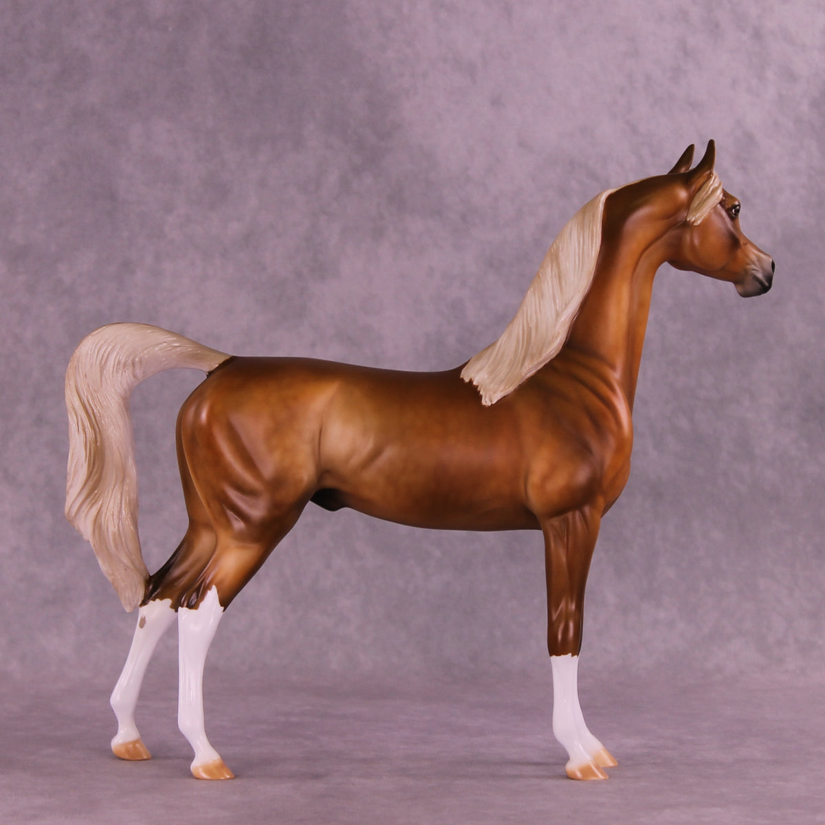 Eggnog Eddie OOAK Arabian Stallion by Julie Keim HS25