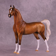 Eggnog Eddie OOAK Arabian Stallion by Julie Keim HS25