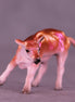 Endless Glitter OOAK Chip Cow by Erin Corbett VV26