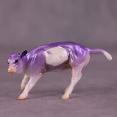 Epic Drop OOAK Chip Cow by Jamie Adamson