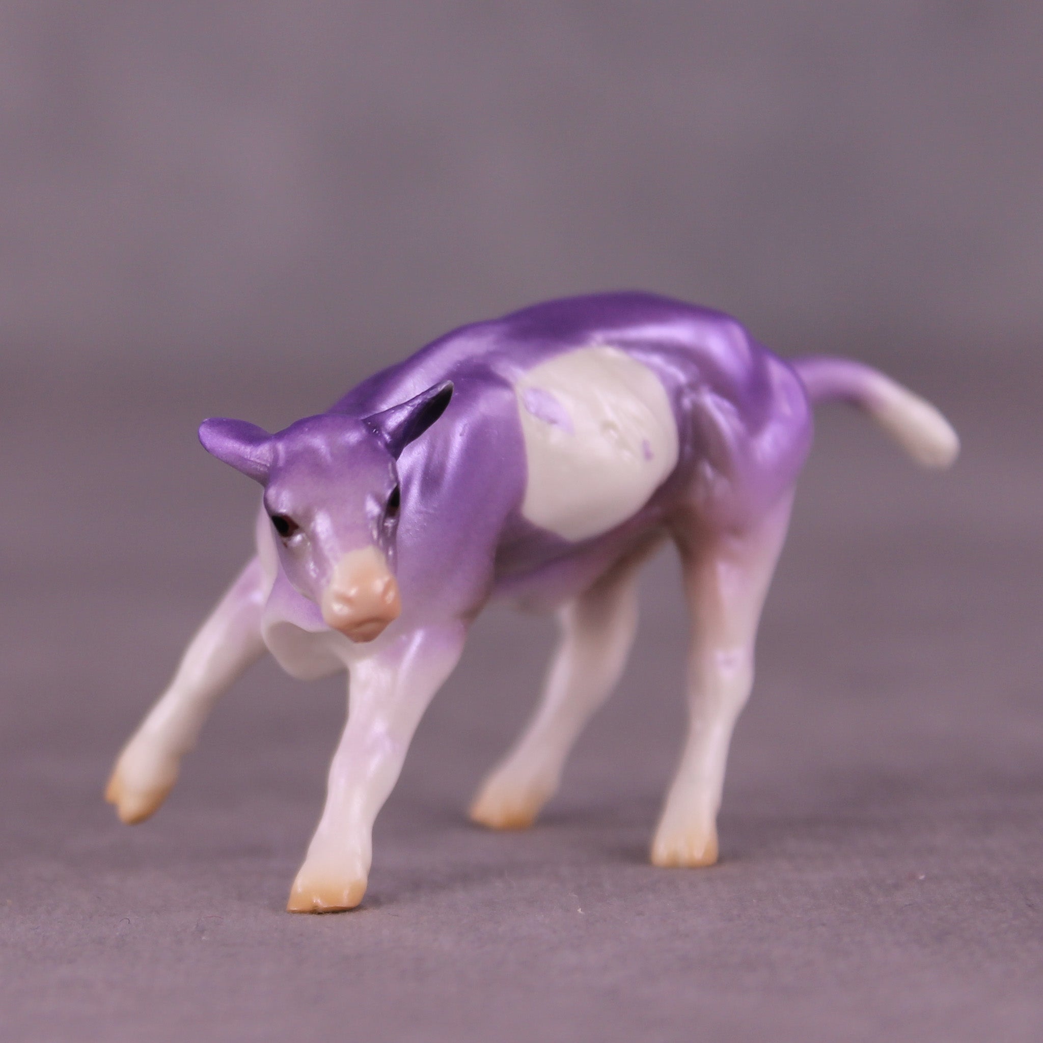 Epic Drop OOAK Chip Cow by Jamie Adamson