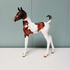 Flora LE-15 Run Bay Tobiano with Cat Tracks Custom Arab Foal By Julie Keim - SHCF24