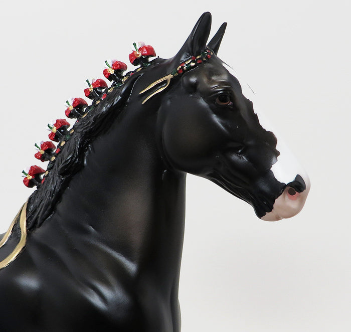 CHINO-DAPPLE BLACK TROTTING DRAFTER-OOAK 10/9