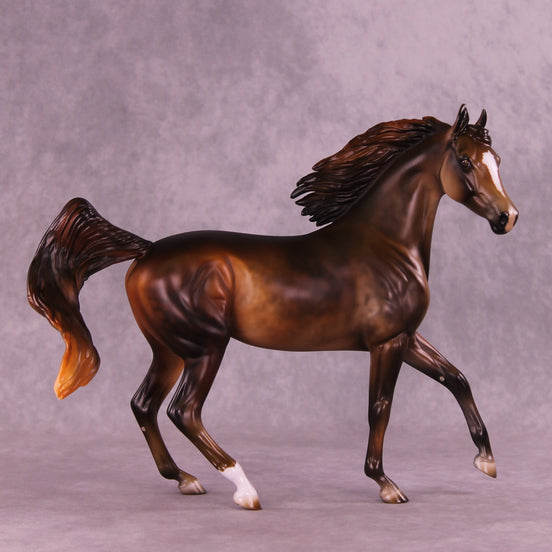 Figgy Pudding OOAK Arabian Mare by Julie Keim HS25