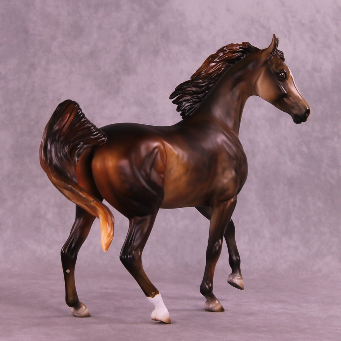 Figgy Pudding OOAK Arabian Mare by Julie Keim HS25