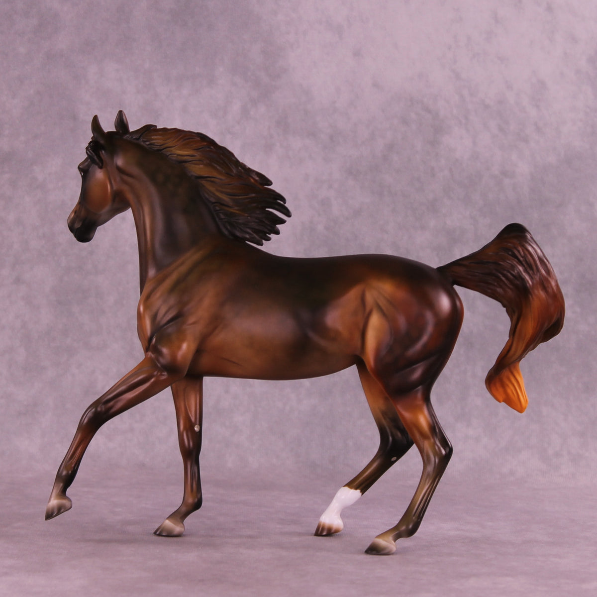 Figgy Pudding OOAK Arabian Mare by Julie Keim HS25