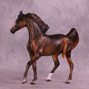 Figgy Pudding OOAK Arabian Mare by Julie Keim HS25